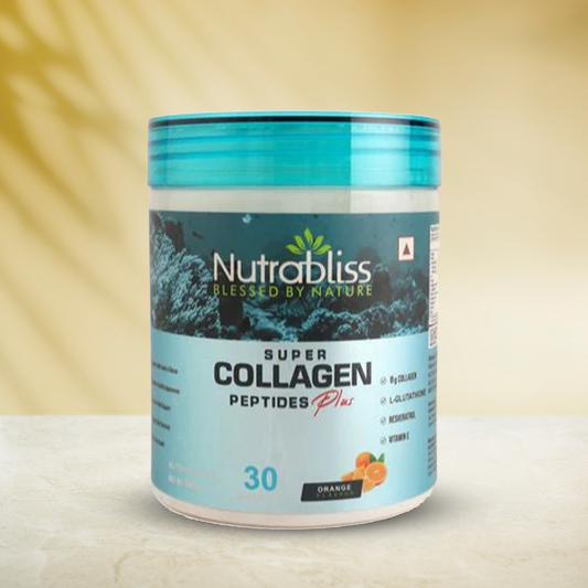 Nutrabliss Super Collagen+ Hydrolysed Marine Collagen Peptides Powder 420 grams