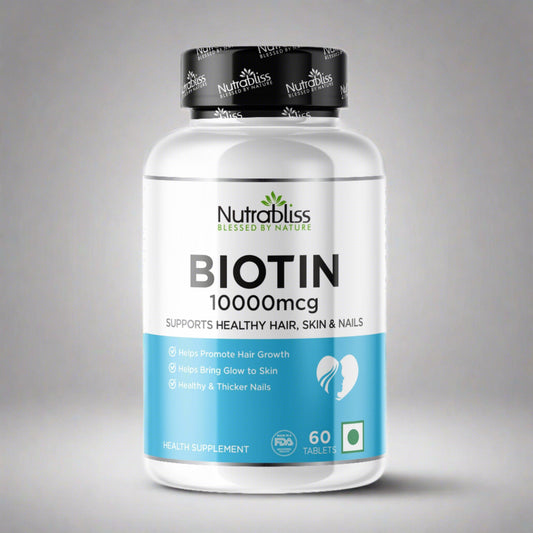 Nutrabliss Biotin 10 mg 60 tablets