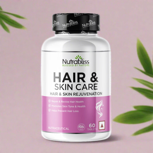 Nutrabliss Hair & Skin Care with Biotin, Glutathione 60 tablets