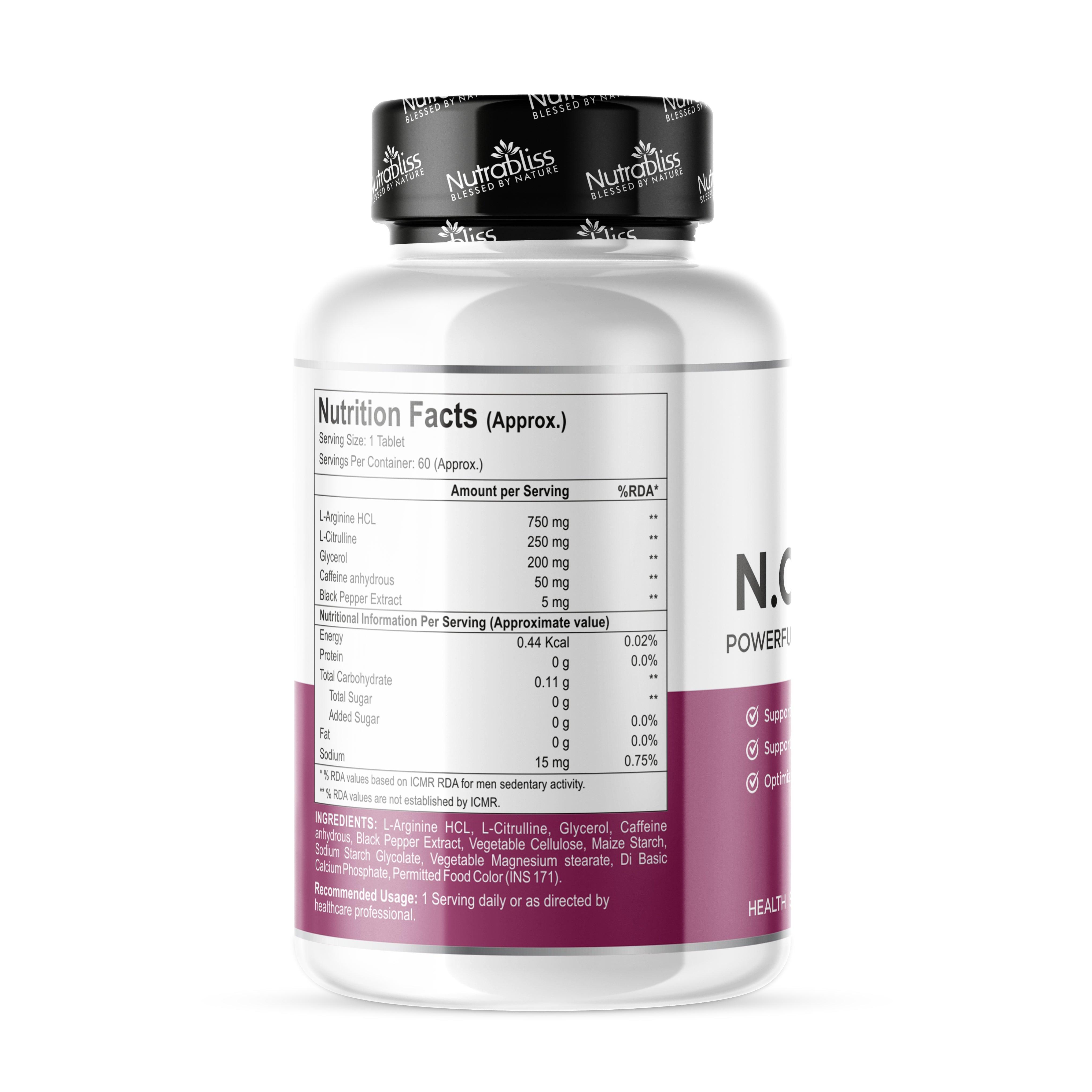 Nutrabliss | Buy Online N O Boost in India