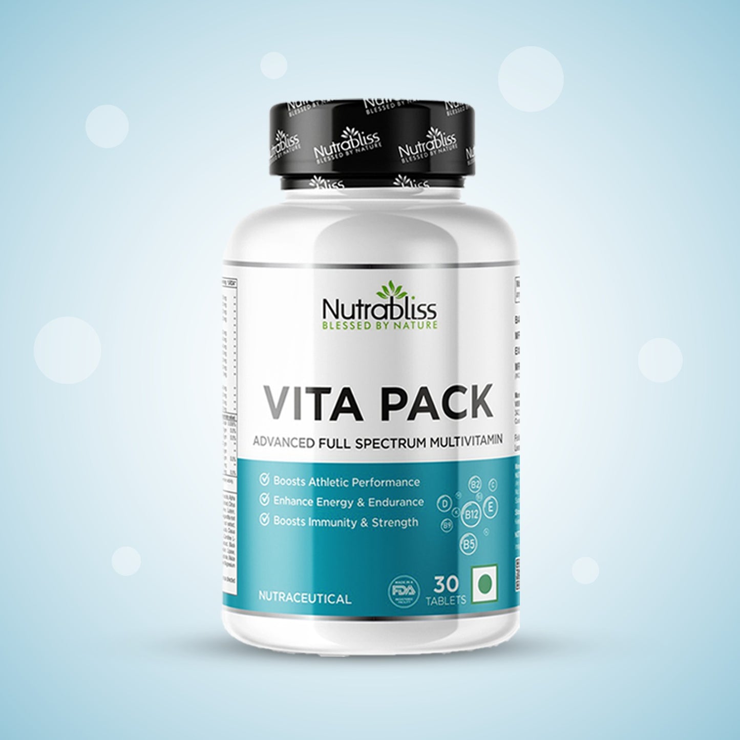 Nutrabliss Vita Pack one daily Multivitamin tablets for men and women