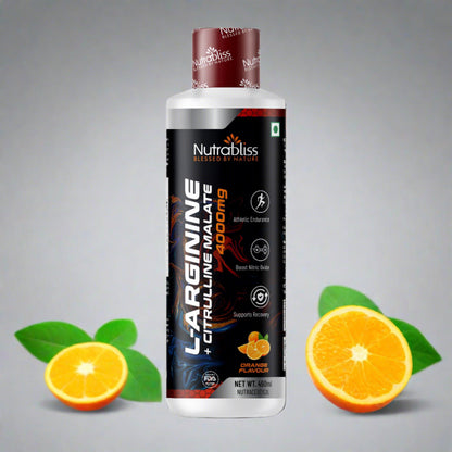 Nutrabliss L Arginine L Citrulline Liquid 4000 mg Nutrabliss L Arginine L Citrulline Liquid 4000 mg